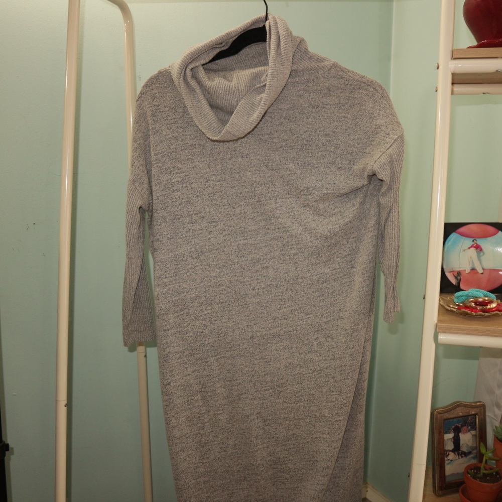 Gray Gap Sweater Dress